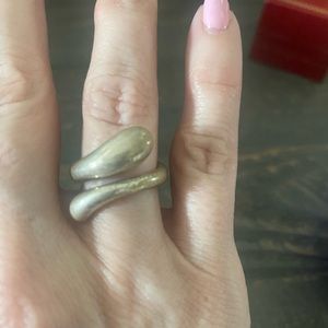 Tiffany & Co Elsa Peretti Teardrop Ring; Size 4